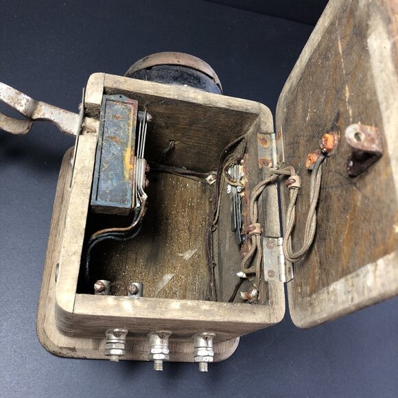 Vtg. Swedish American Telephone Co. Chicago 341534 U Wall Mounted Rare US - Picture 10 of 16